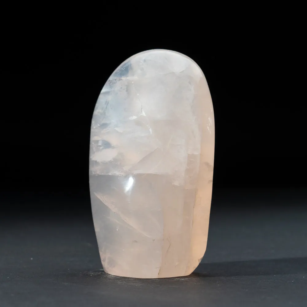 Polished Rose Quartz Freeform From Madagascar (1.4 lbs)