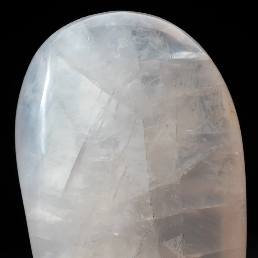 Polished Rose Quartz Freeform From Madagascar (1.4 lbs)