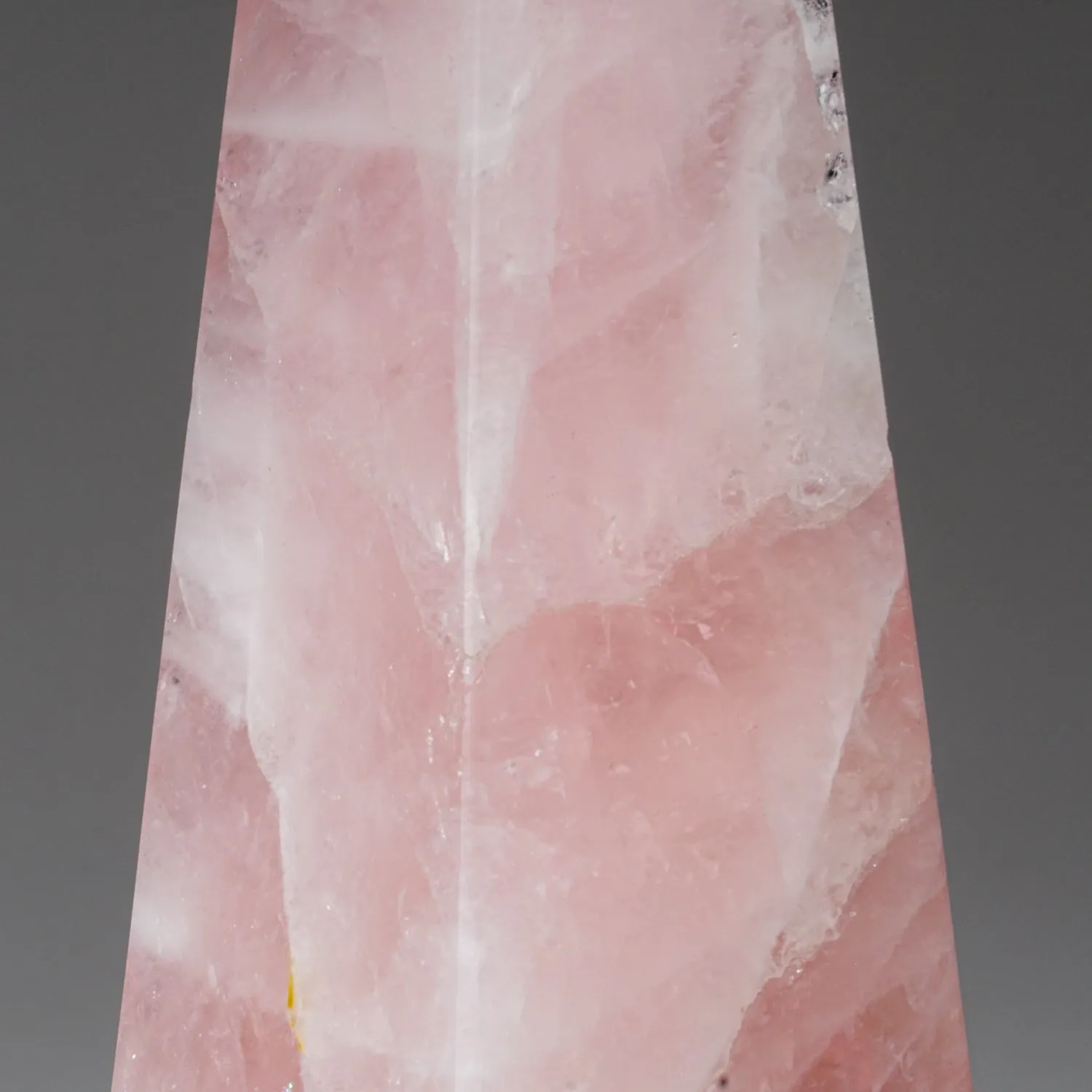 Polished Rose Quartz Obelisk from Brazil (3 lbs)