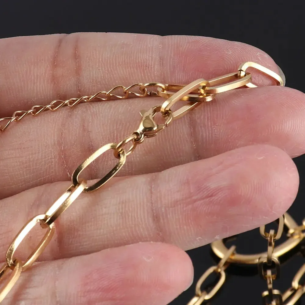 Popular Heart Paperclip Necklace