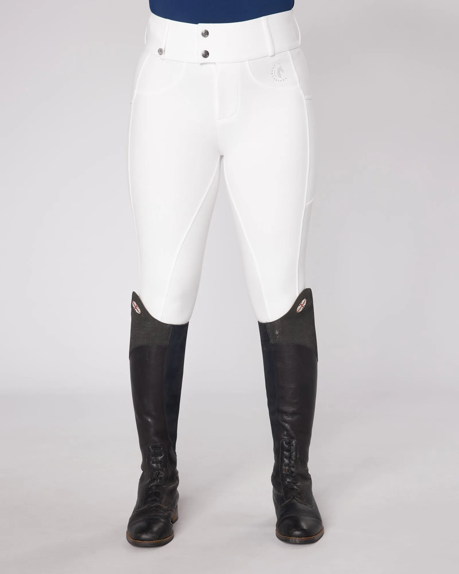 Premium Hybrid Breeches - PURE WHITE
