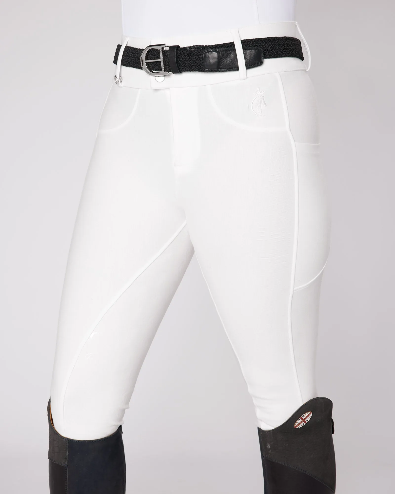 Premium Hybrid Breeches - PURE WHITE