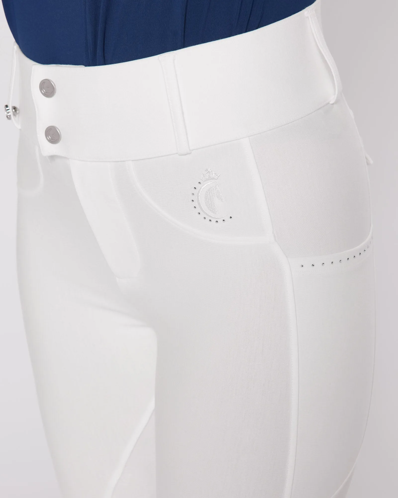 Premium Hybrid Breeches - PURE WHITE