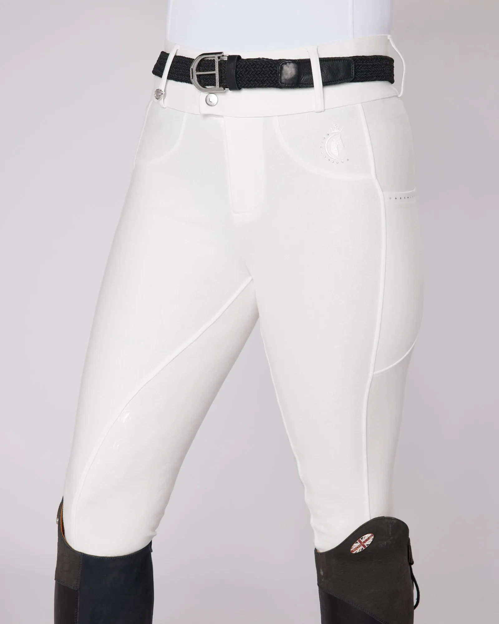 Premium Hybrid Breeches - PURE WHITE