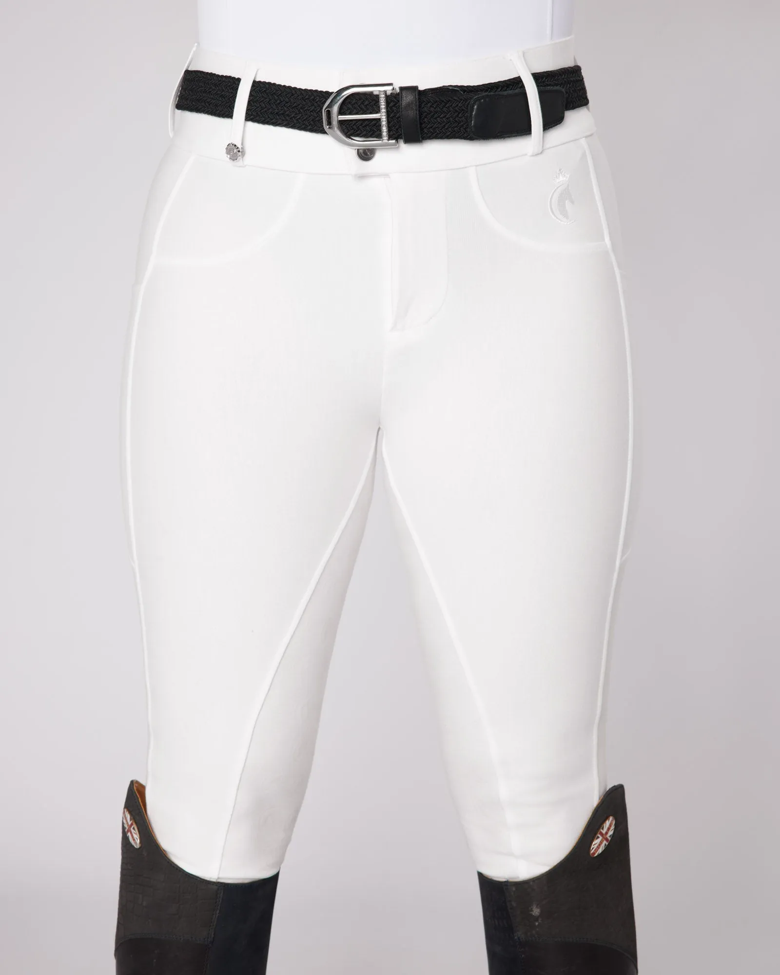 Premium Hybrid Breeches - PURE WHITE