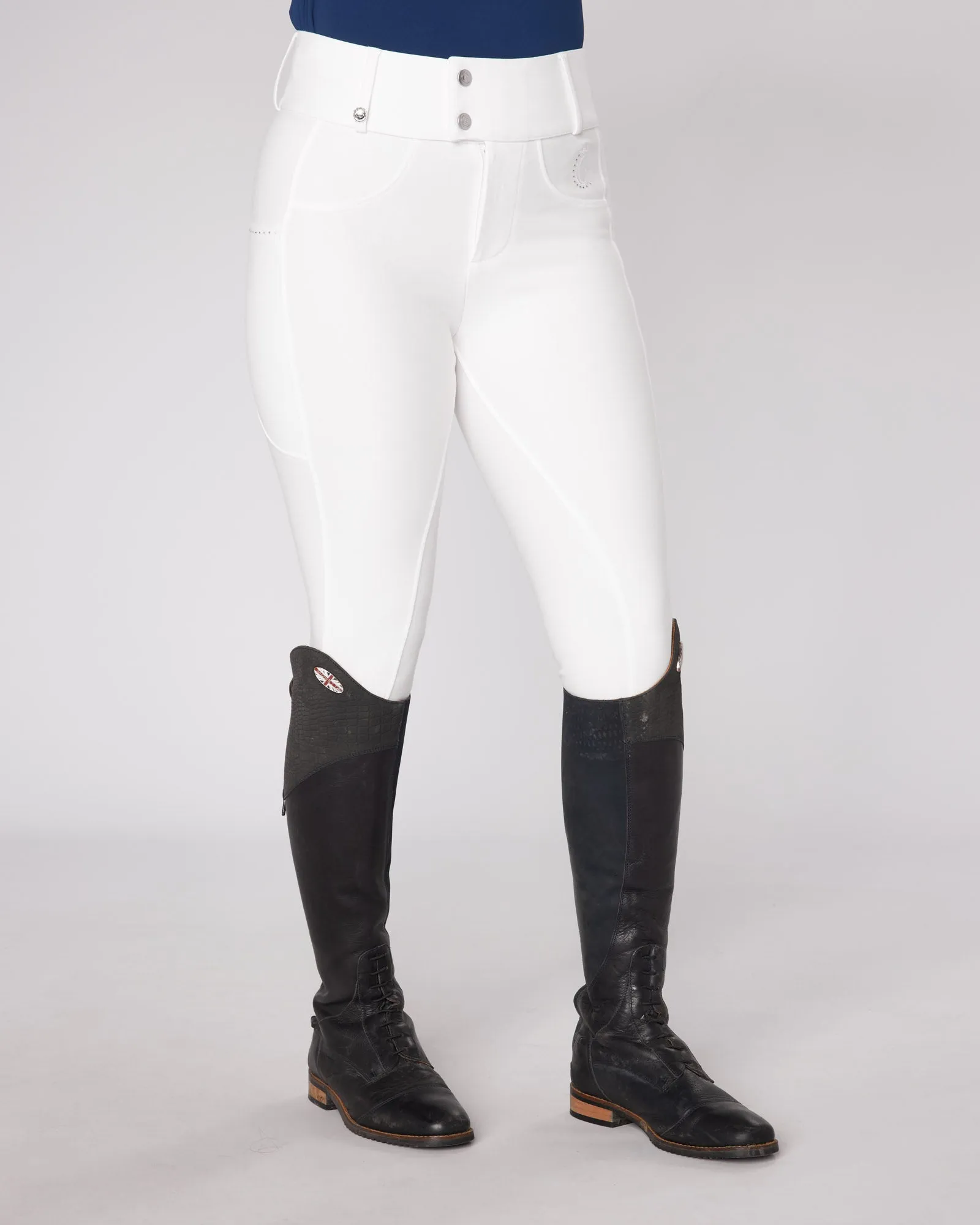 Premium Hybrid Breeches - PURE WHITE