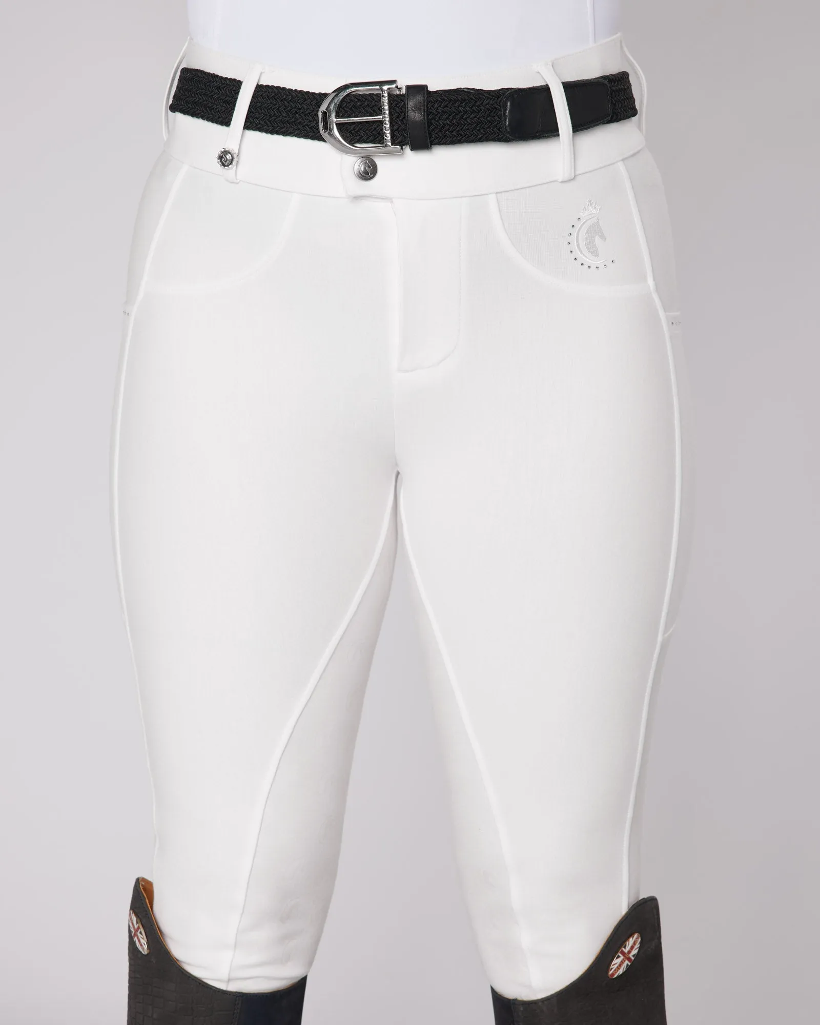 Premium Hybrid Breeches - PURE WHITE