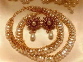 Pretty Anklets With Earrings Set #J4175