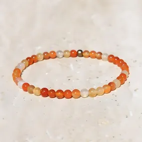 "Vitality" Carnelian Delicate Bracelet