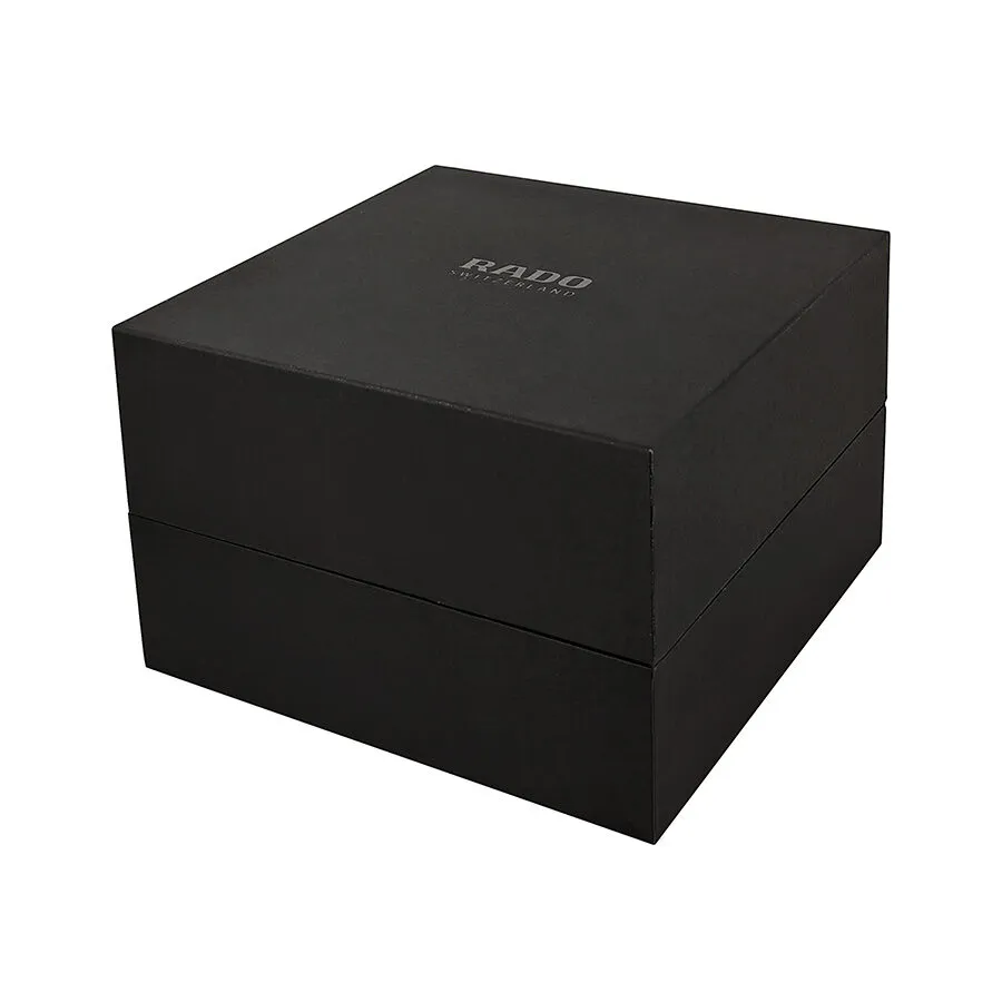 Rado Centrix Automatic Black Dial Yellow Gold-Plated Stainless Steel Men's Watch R30279153