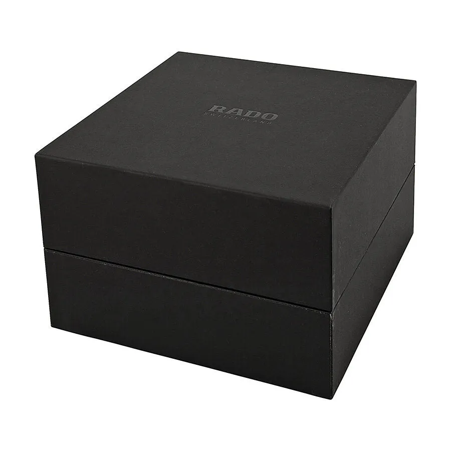 Rado Centrix Automatic Rose Gold PVD Black Ceramic Ladies Watch R30954152