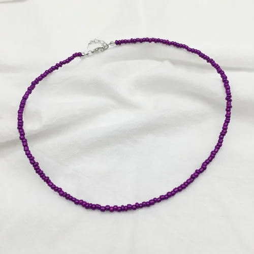 Rainbow Collection Festival Bead Necklaces