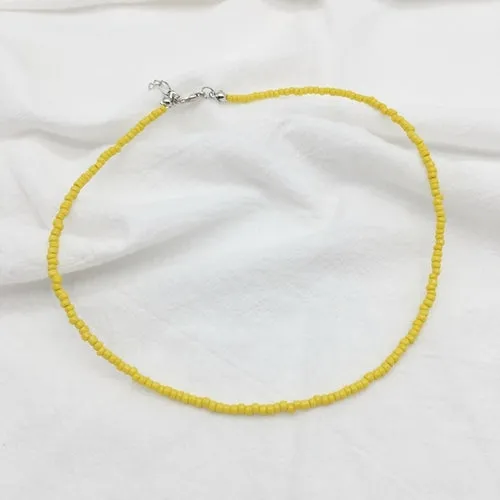 Rainbow Collection Festival Bead Necklaces