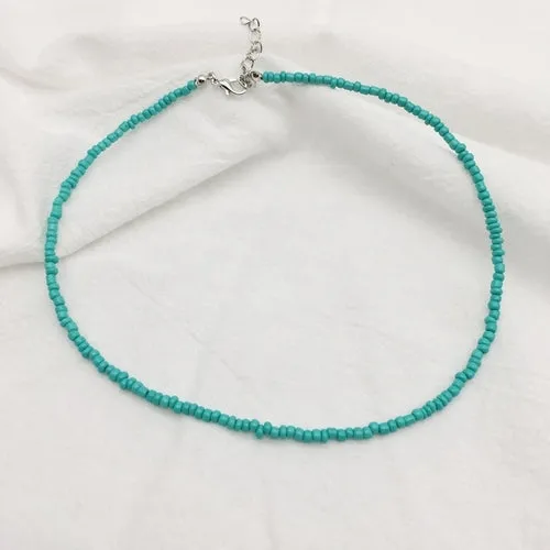 Rainbow Collection Festival Bead Necklaces