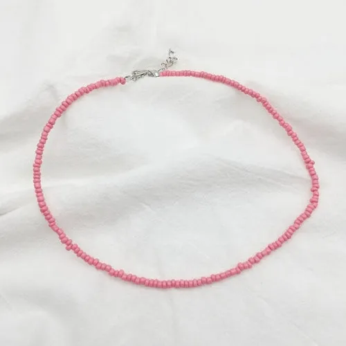 Rainbow Collection Festival Bead Necklaces