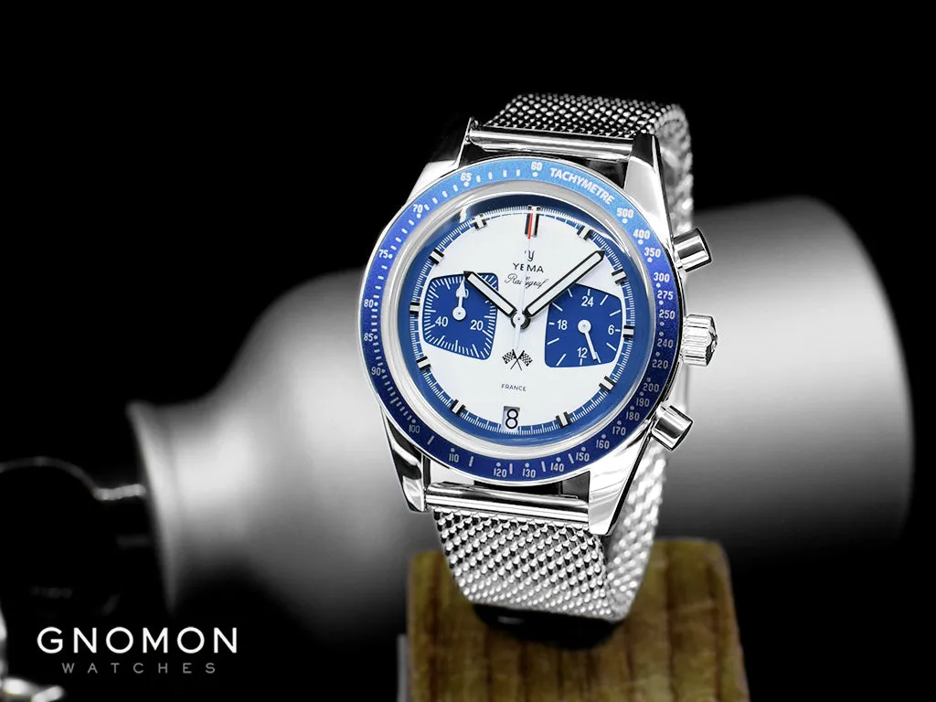 Rallygraf Meca-Quartz Chronograph Blue - Bracelet