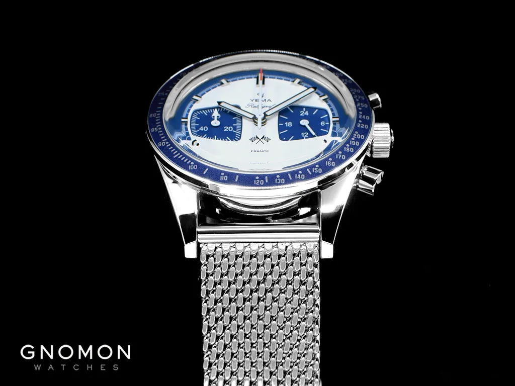 Rallygraf Meca-Quartz Chronograph Blue - Bracelet