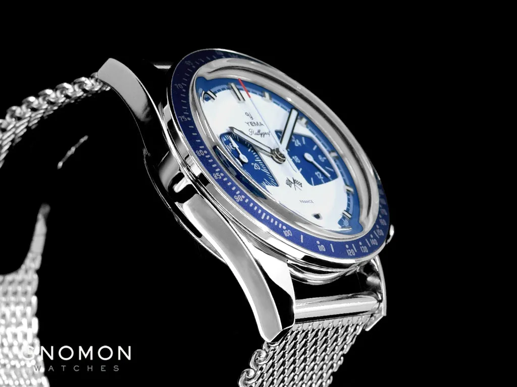 Rallygraf Meca-Quartz Chronograph Blue - Bracelet