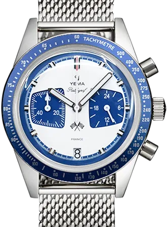 Rallygraf Meca-Quartz Chronograph Blue - Bracelet