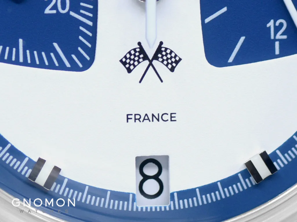 Rallygraf Meca-Quartz Chronograph Blue - Bracelet