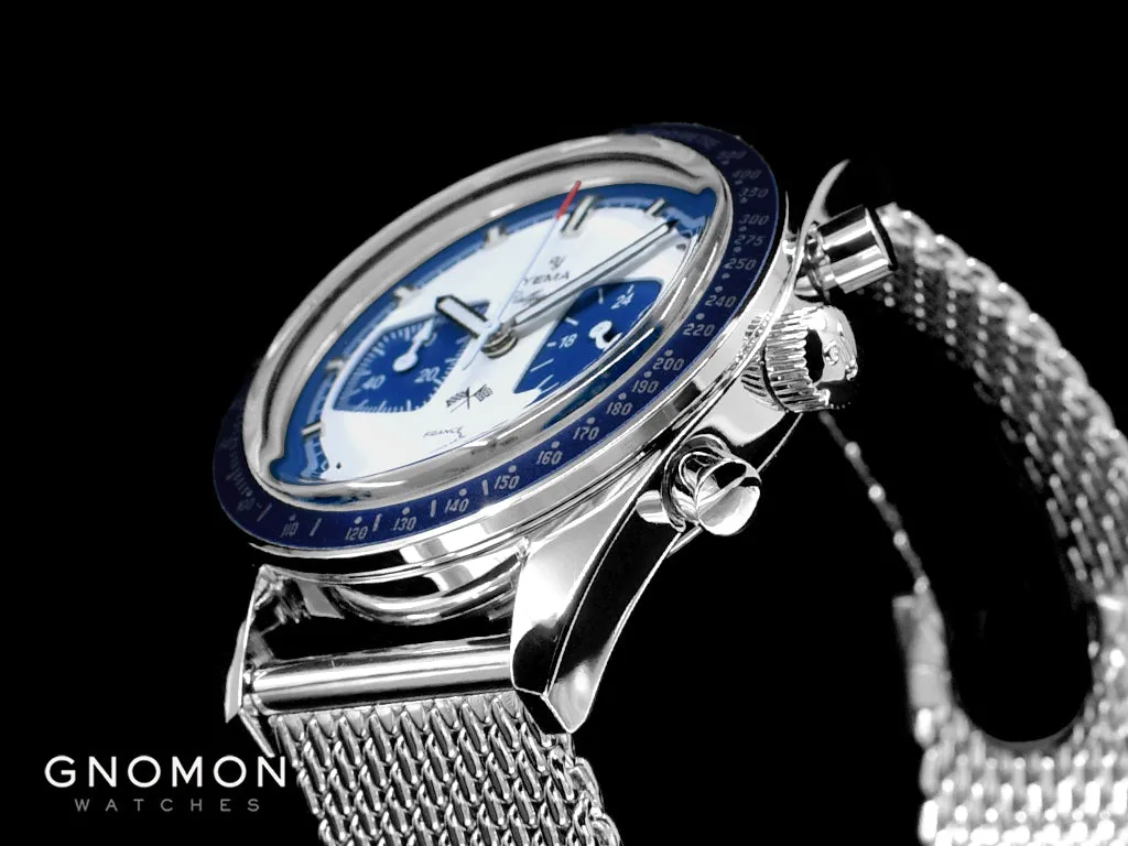 Rallygraf Meca-Quartz Chronograph Blue - Bracelet
