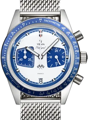 Rallygraf Meca-Quartz Chronograph Blue - Bracelet