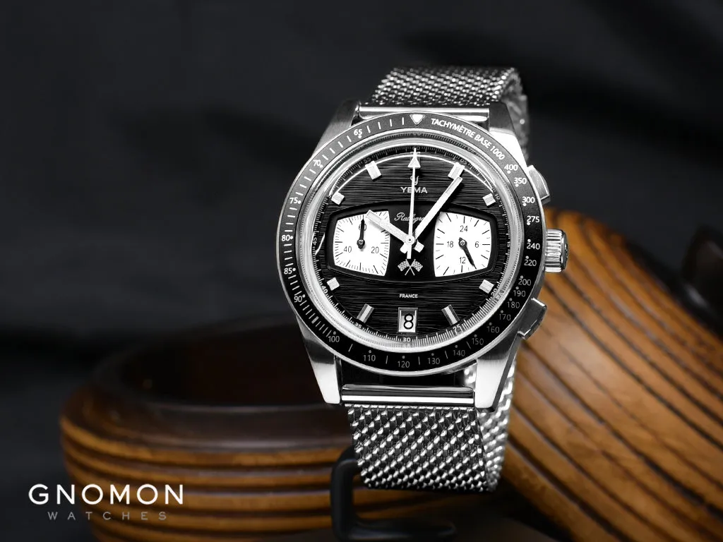 Rallygraf Meca-Quartz II Reverse Panda - Bracelet