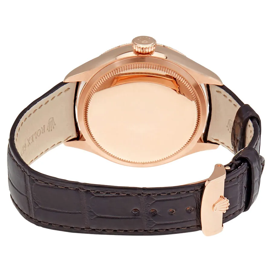 Rolex Cellini Automatic Moonphase 18kt Everose Gold Men's Watch 50535WSBRL