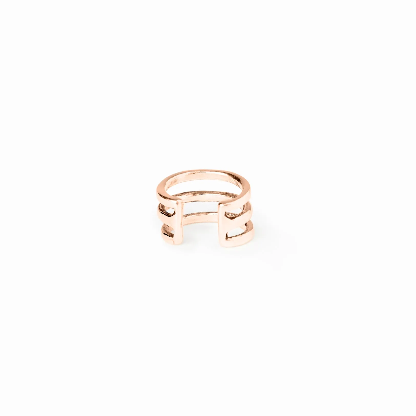 Rose Gold Triple Ear Cuff