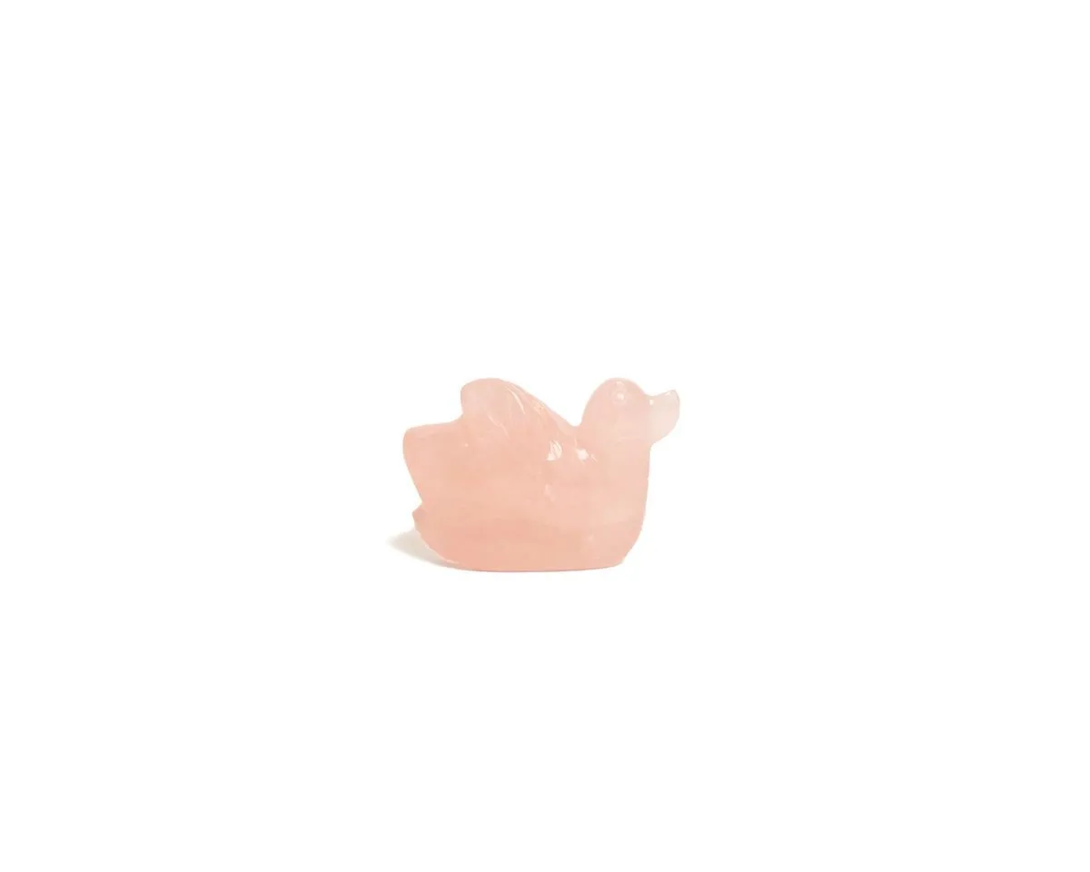 Rose Quartz Ducks