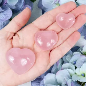 Rose Quartz Mini Heart