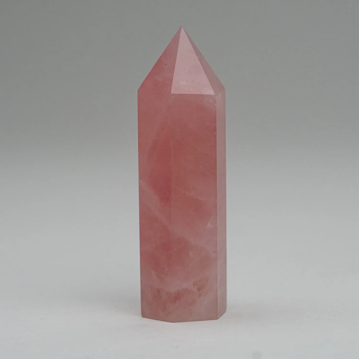 Rose Quartz Polished (Medium) Point from Brazil