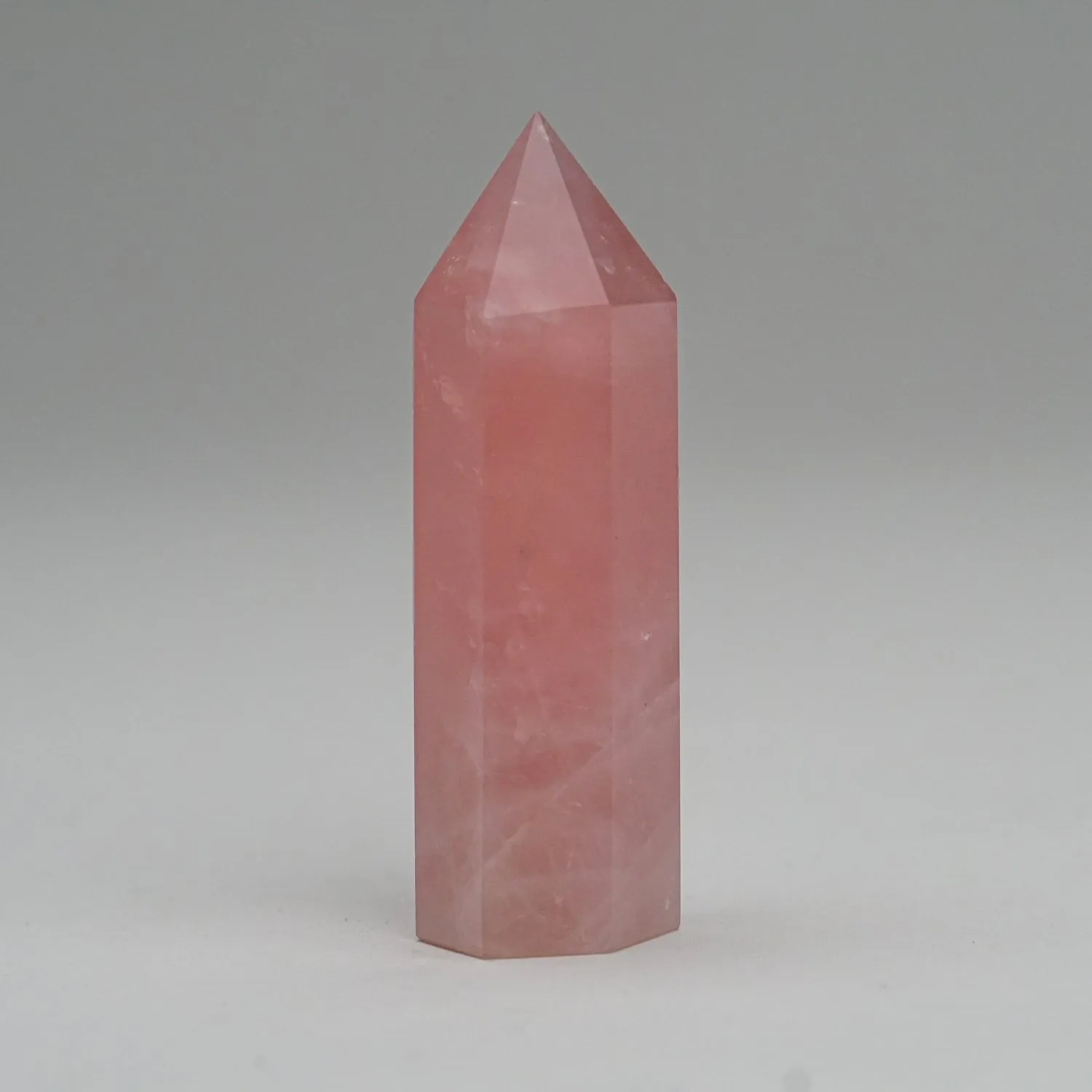 Rose Quartz Polished (Medium) Point from Brazil