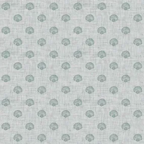 Runswick Bay Wallpaper in Teal