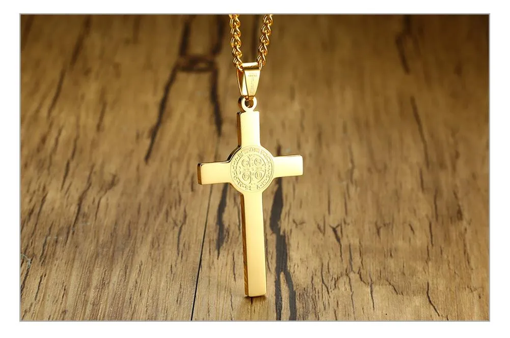 Sancti Spíritus Cross Necklace