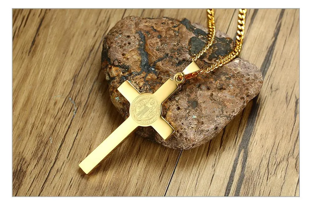Sancti Spíritus Cross Necklace
