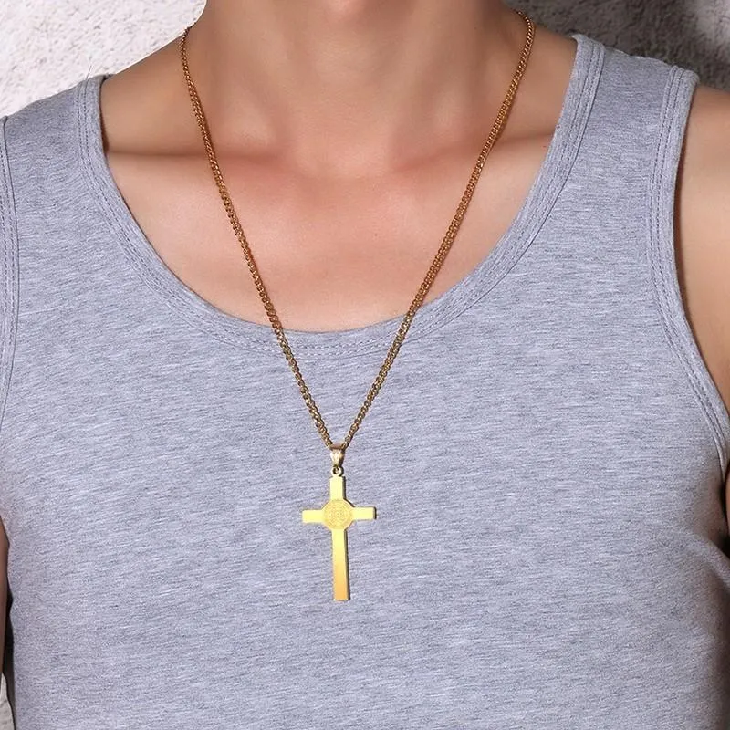 Sancti Spíritus Cross Necklace
