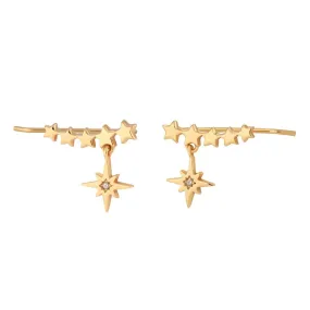 Scream Pretty Starburst Ear Climber Earrings
