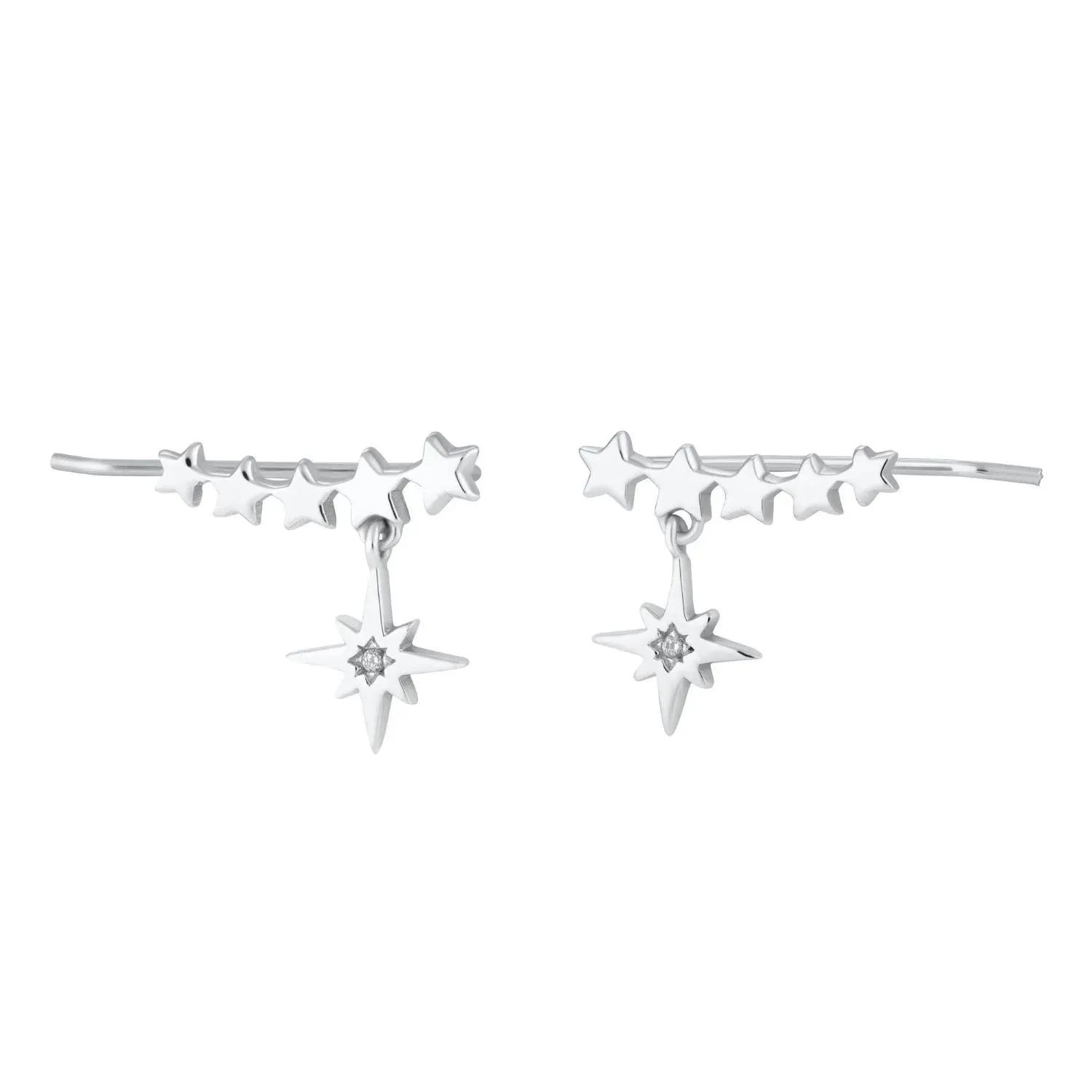 Scream Pretty Starburst Ear Climber Earrings