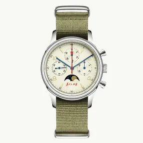 Seagull 1963 | 40mm | Moonphase Cream Dial