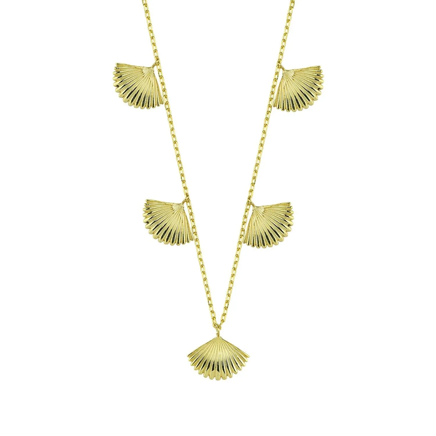 Seashell Charm Choker
