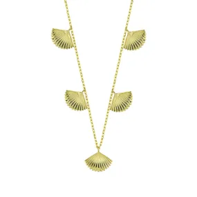 Seashell Charm Choker