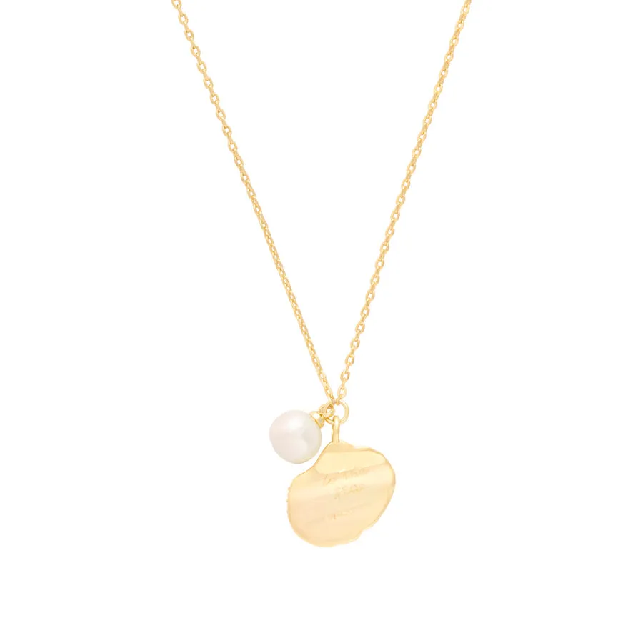 Seashell Gold Necklace