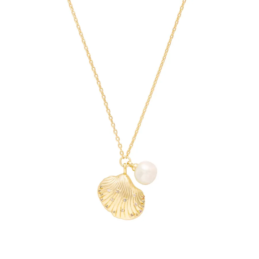 Seashell Gold Necklace