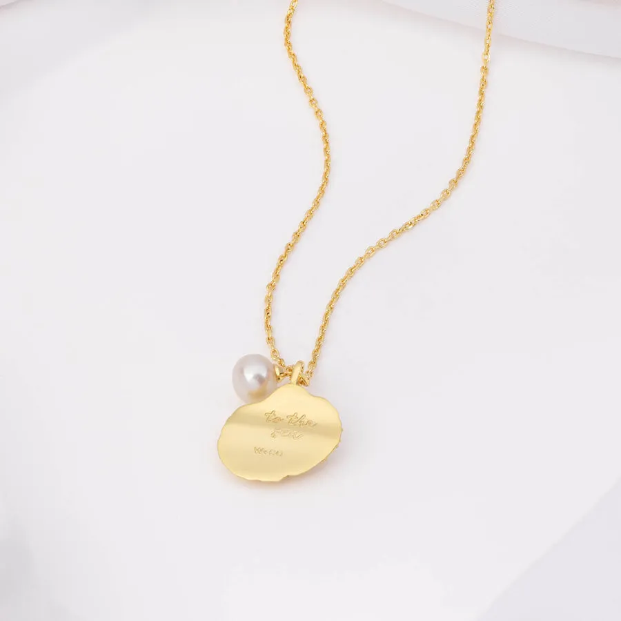 Seashell Gold Necklace