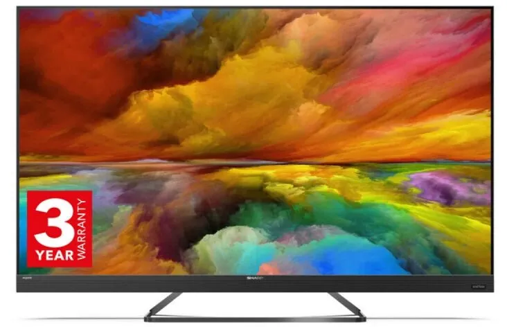 Sharp 4T-C75EQ3KM2AG 75" 4K Ultra HD AQUOS Quantum Dot Android LED TV