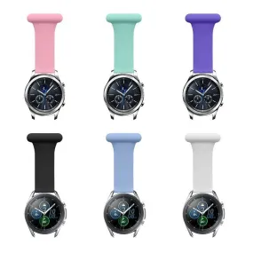 Silicone Nurses Pin Fobs compatible with the Fossil Hybrid Gazer