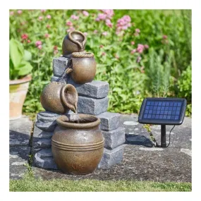 Smart Garden Pot Falls - Hybrid Power