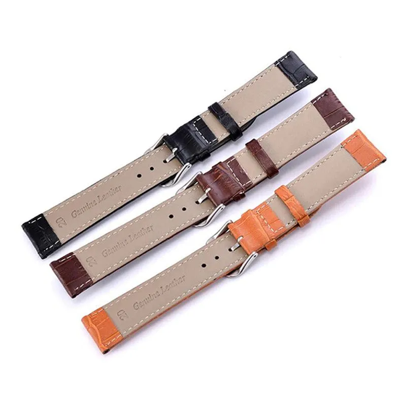 Snakeskin Leather Watch Straps Compatible with the Kogan Hybrid  Smart Watch