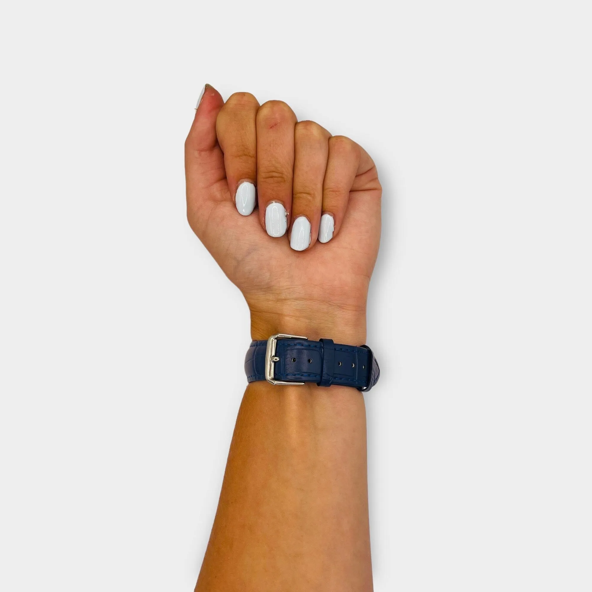 Snakeskin Leather Watch Straps Compatible with the Kogan Hybrid  Smart Watch